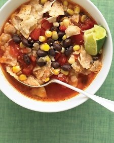 My Favorite Soup: Vegetarian Tortilla Soup