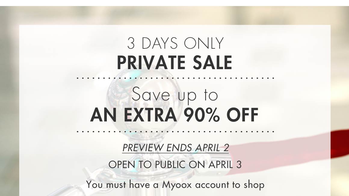 Private Designer Sale: This is a Good One