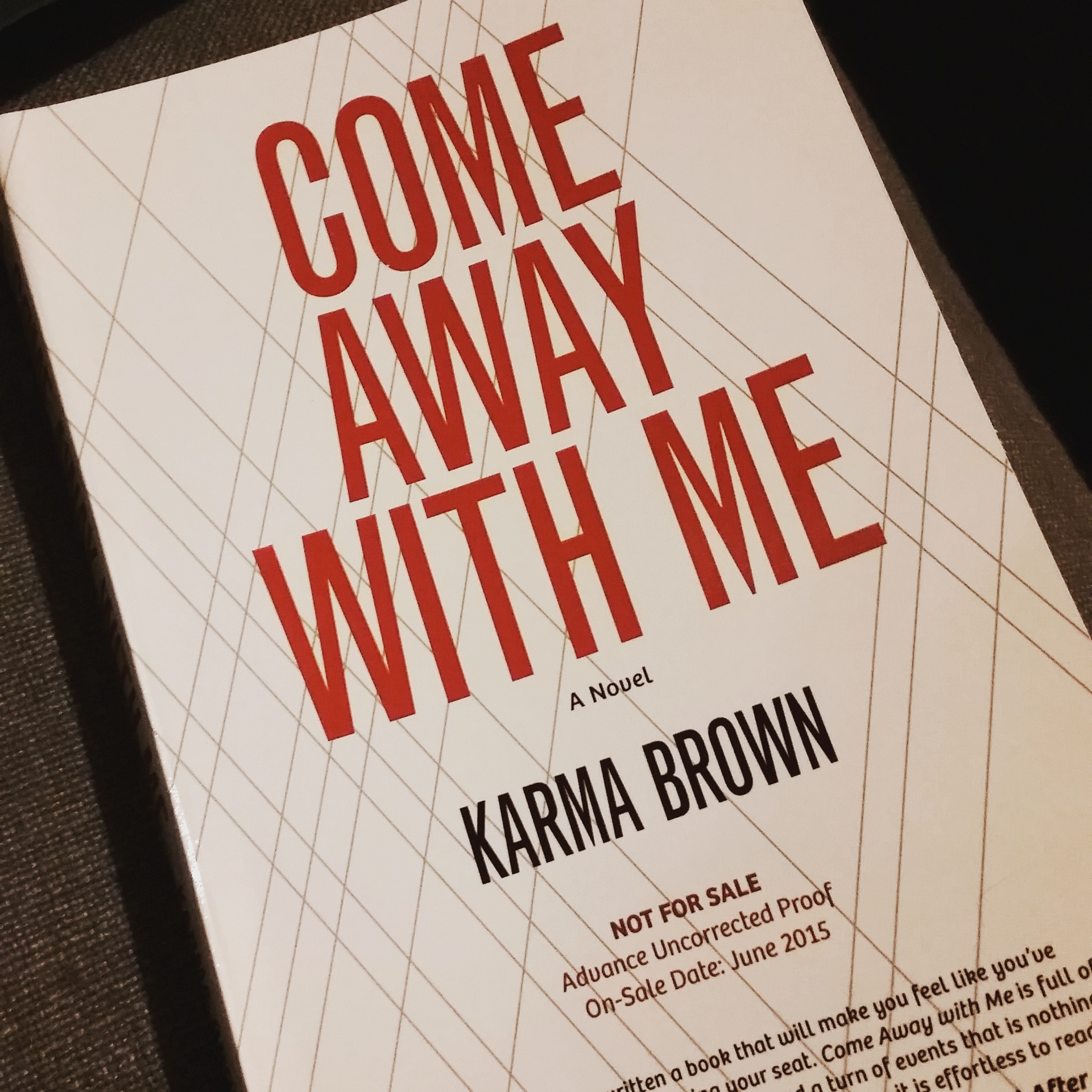 Book Review: Come Away With Me