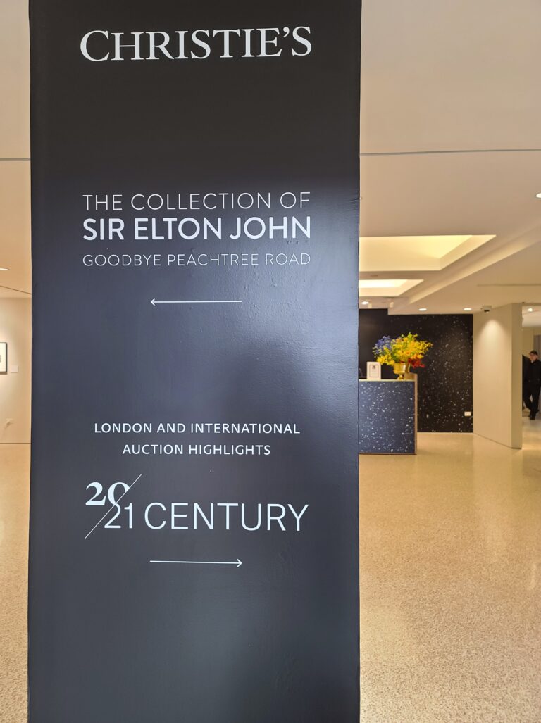 Christie’s Elton John Memorabilia Auction